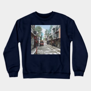 Japan Street Crewneck Sweatshirt